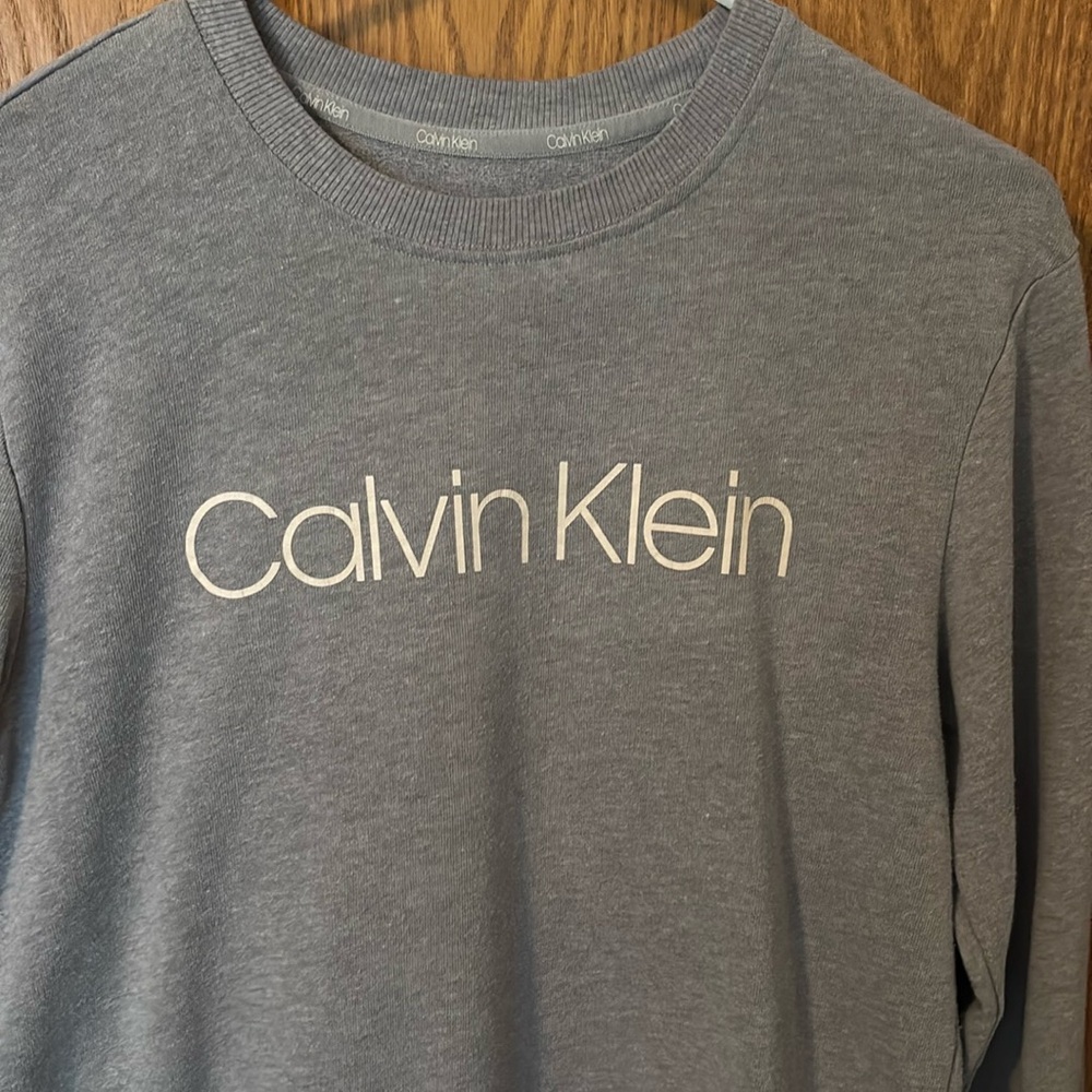 Calvin Klein Charcoal Crewneck